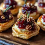 Baked Cranberry Brie Bites