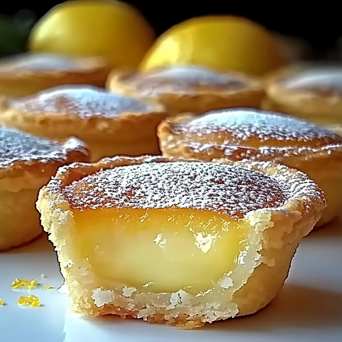 Baby Lemon Impossible Pies