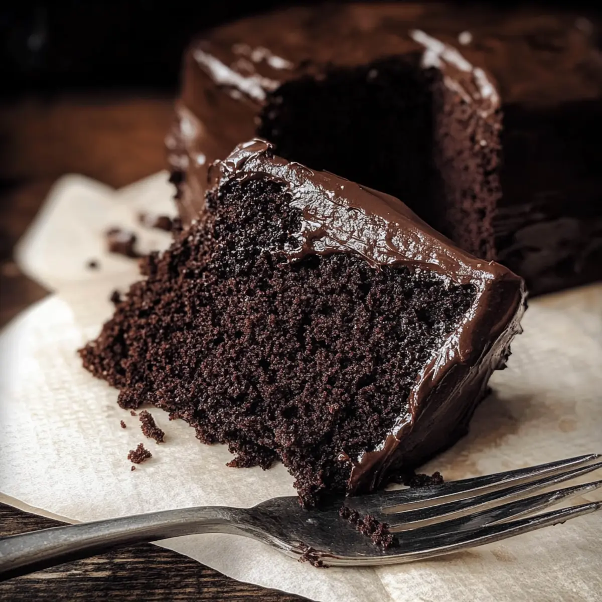 Ina Garten Chocolate Fudge Cake