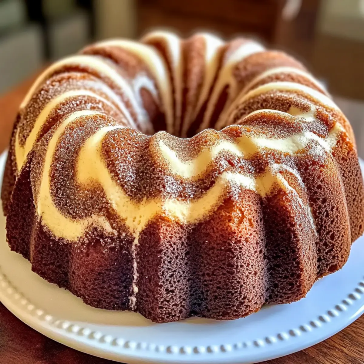 Cinnamon Swirl Bundt Cake