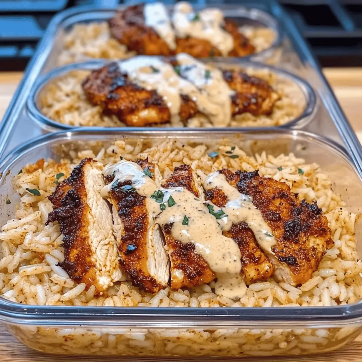 Creamy Cajun Chicken & Rice