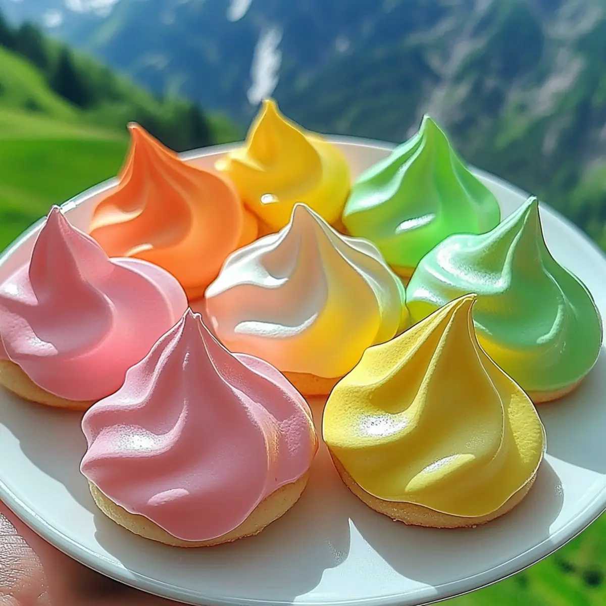 Jello Meringue Cookies
