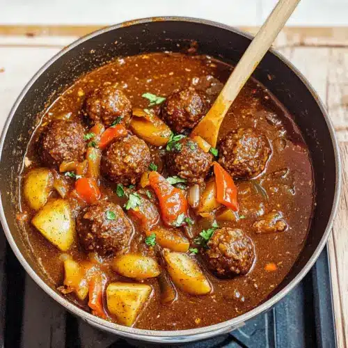 Cajun Meatball Stew