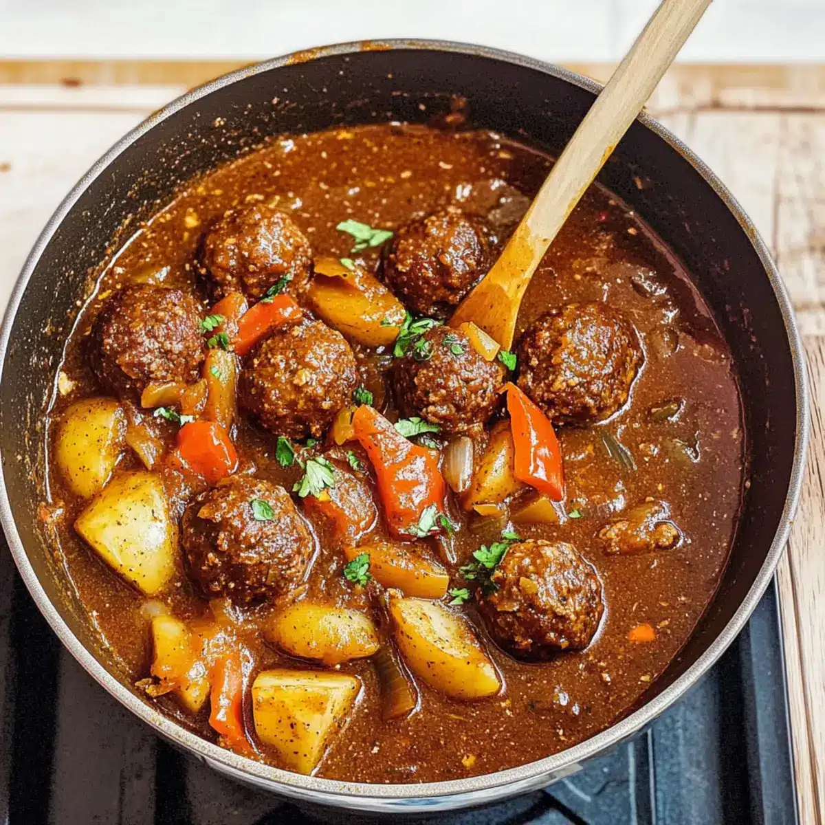 Cajun Meatball Stew