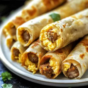 Breakfast Taquitos