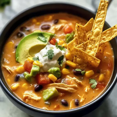 Easy Chicken Tortilla Soup