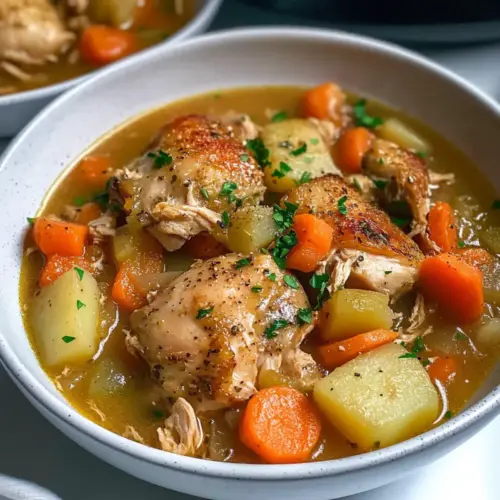 Slow Cooker Chicken Stew