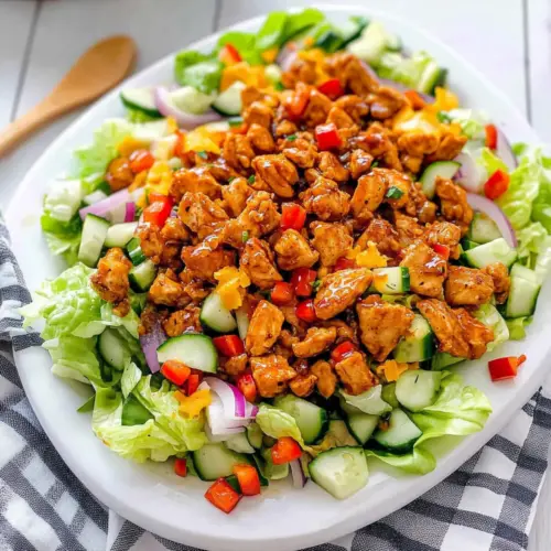 Honey Hot Chicken Salad