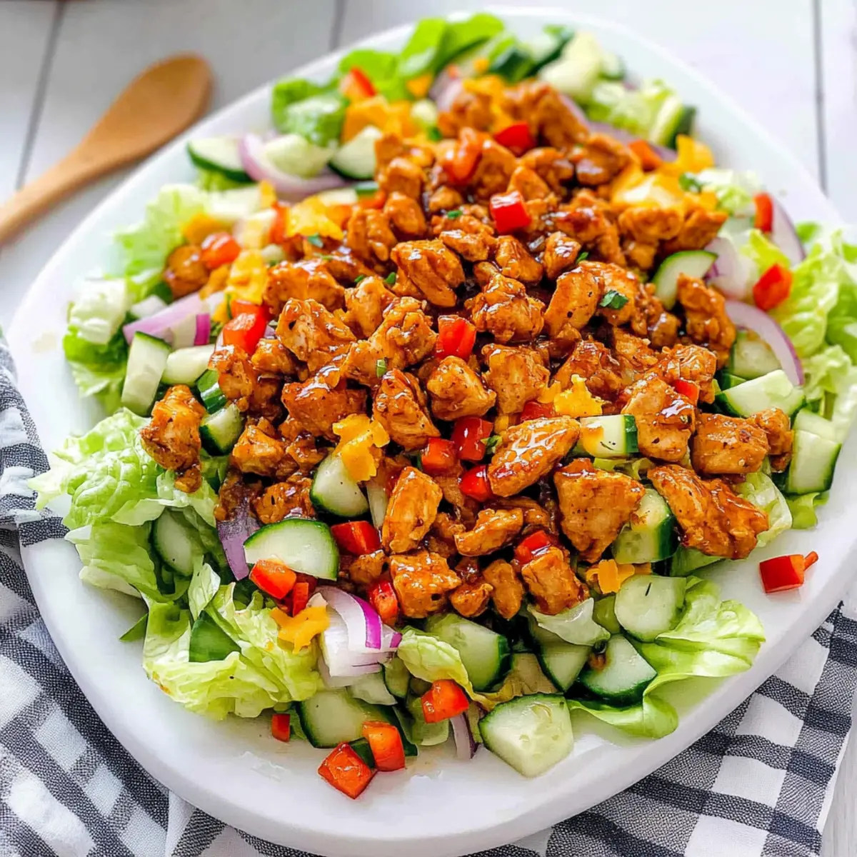 Honey Hot Chicken Salad