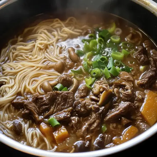 Korean Beef Bulgogi Stew