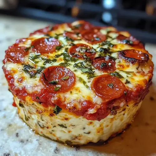 Cottage Cheese Pizza Bowl