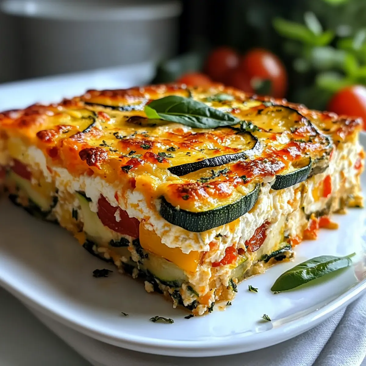 Cottage Cheese and Veggie Bake