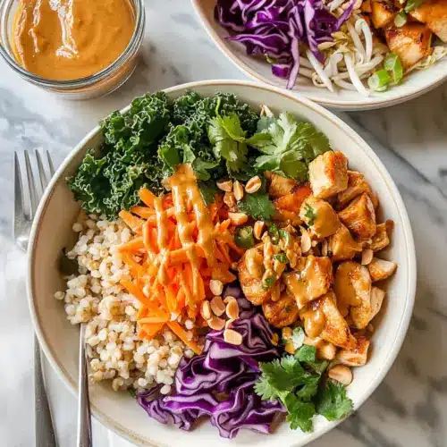 Thai Chicken Buddha Bowls