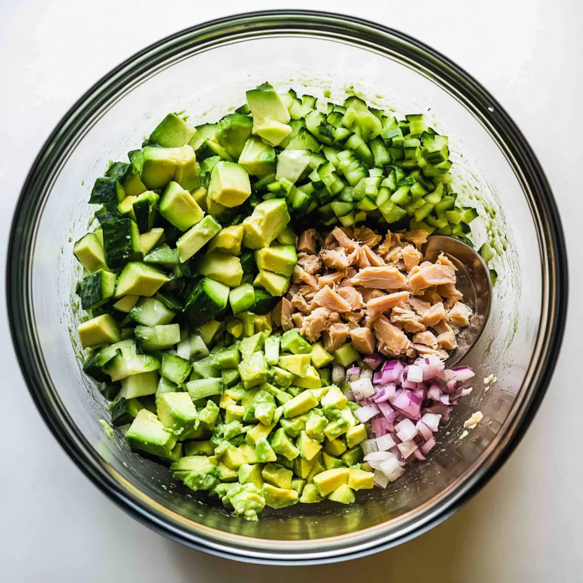 Creamy Avocado Tuna Salad