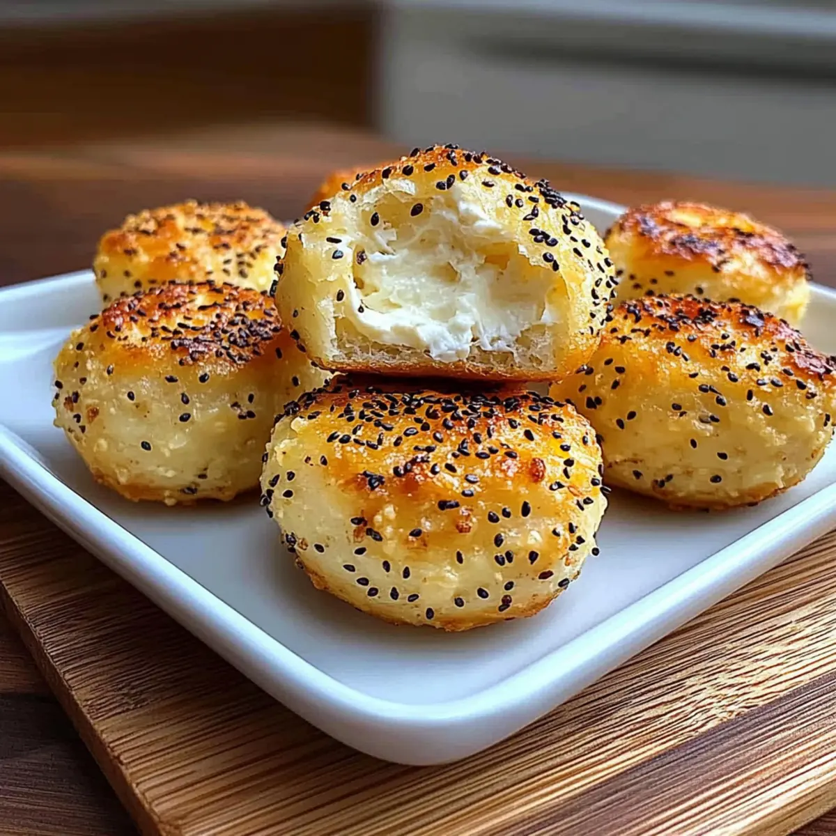 High-Protein Bagel Bites