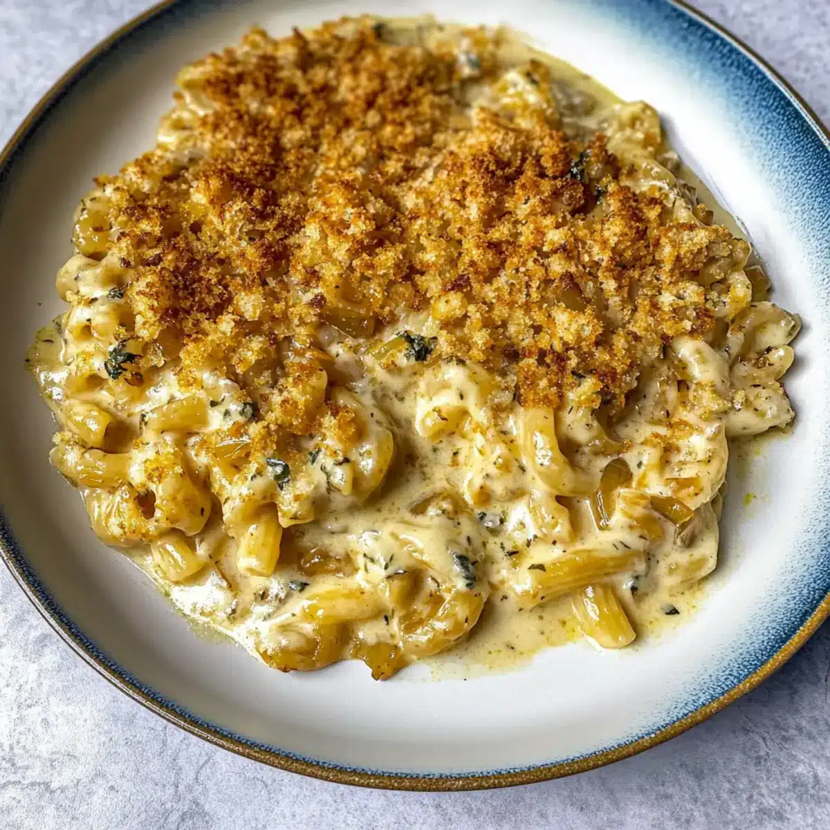 French Onion Soup Pasta