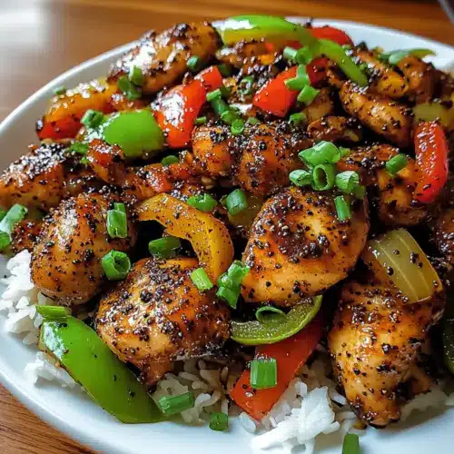 Black Pepper Chicken