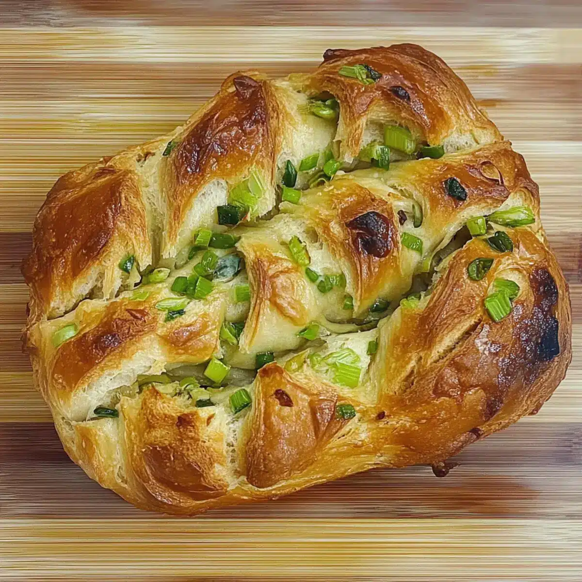 Green Onion Garlic Butter Bread