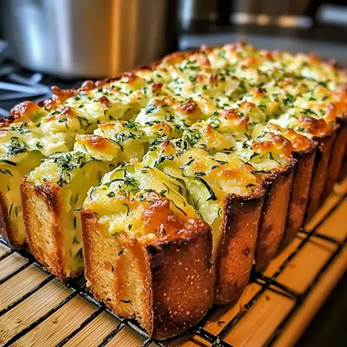 Zucchini Cheese Bread with Herbs