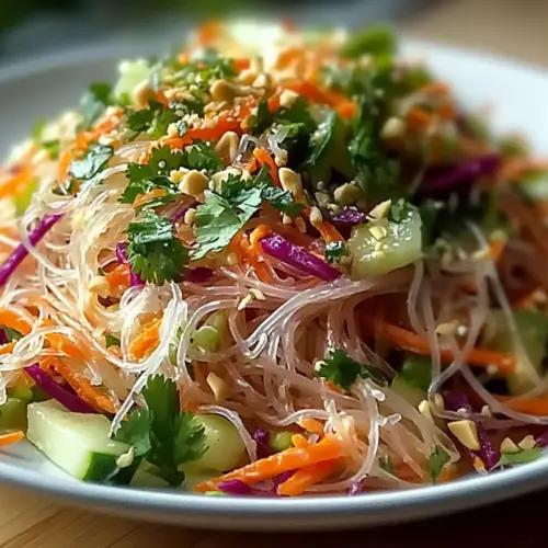 Asian Noodle Salad with Ginger
