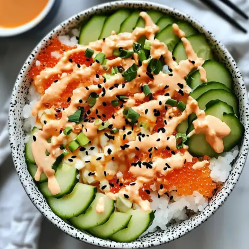 California Roll Sushi Bowls