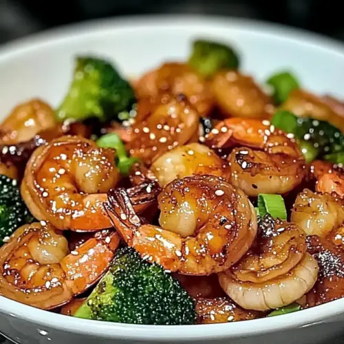 High-Protein Honey Garlic Shrimp