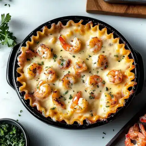Seafood Lasagna with Lobster and Shrimp