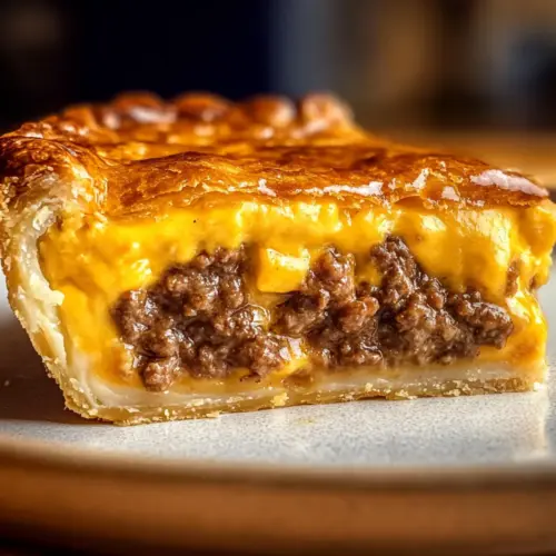 Ultimate Homemade Cheeseburger Pie