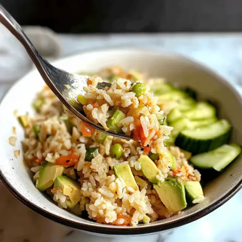 Canned Tuna Rice Bowl
