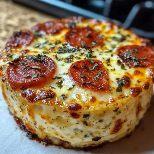 Cottage Cheese Pizza Bowl