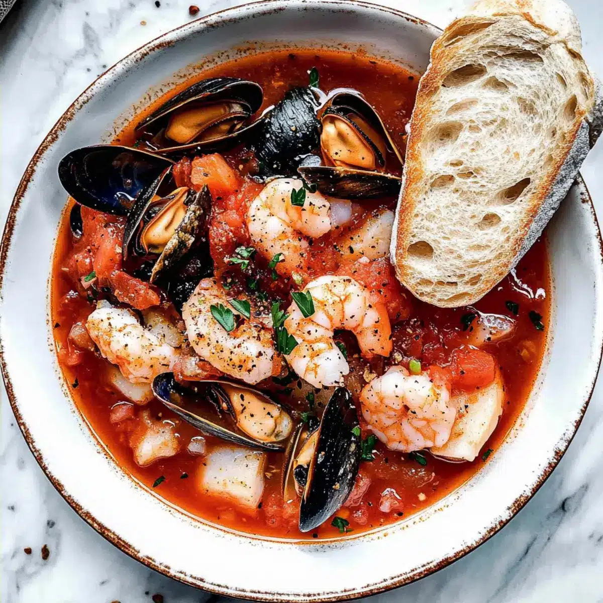 Cioppino Seafood Stew
