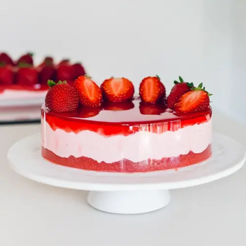 Strawberry Jello Cake