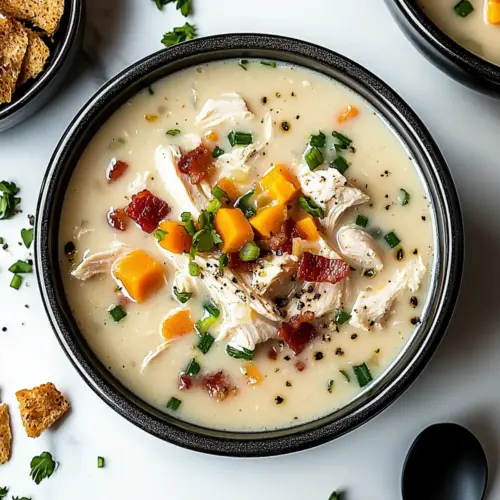 Creamy Crac Chicken Soup