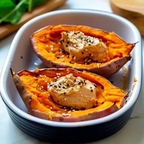 Miso Sweet Potatoes