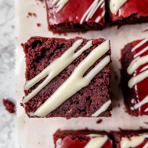 Red Velvet Brownies