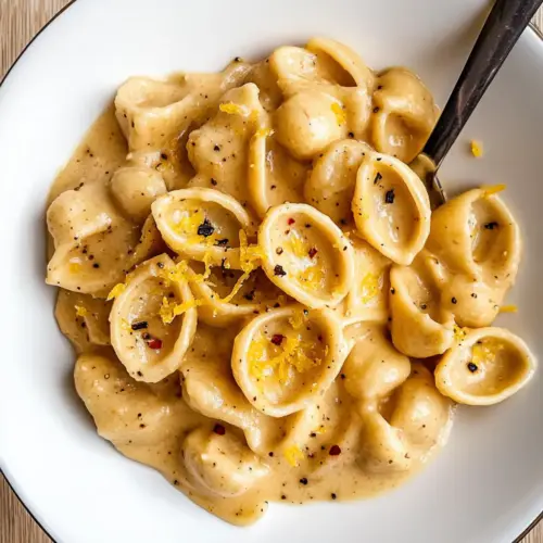 Creamy roast garlic and lemon pasta sauce