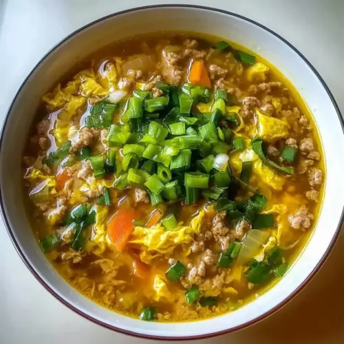 One-Pot Egg Roll Soup