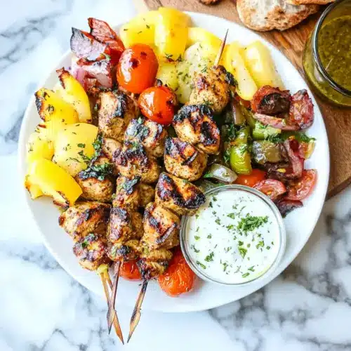 Greek Chicken Kabobs