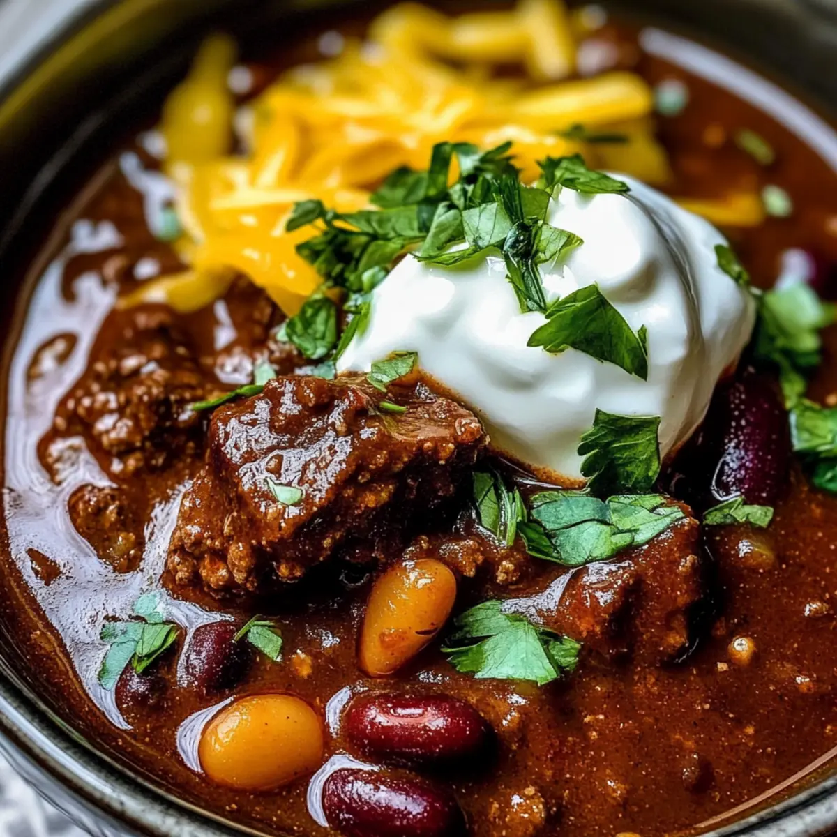 Crock Pot Beef Chuck Chili