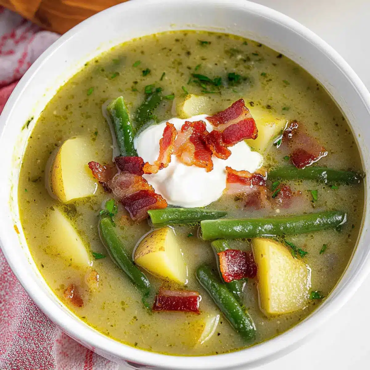 German Green Bean Soup
