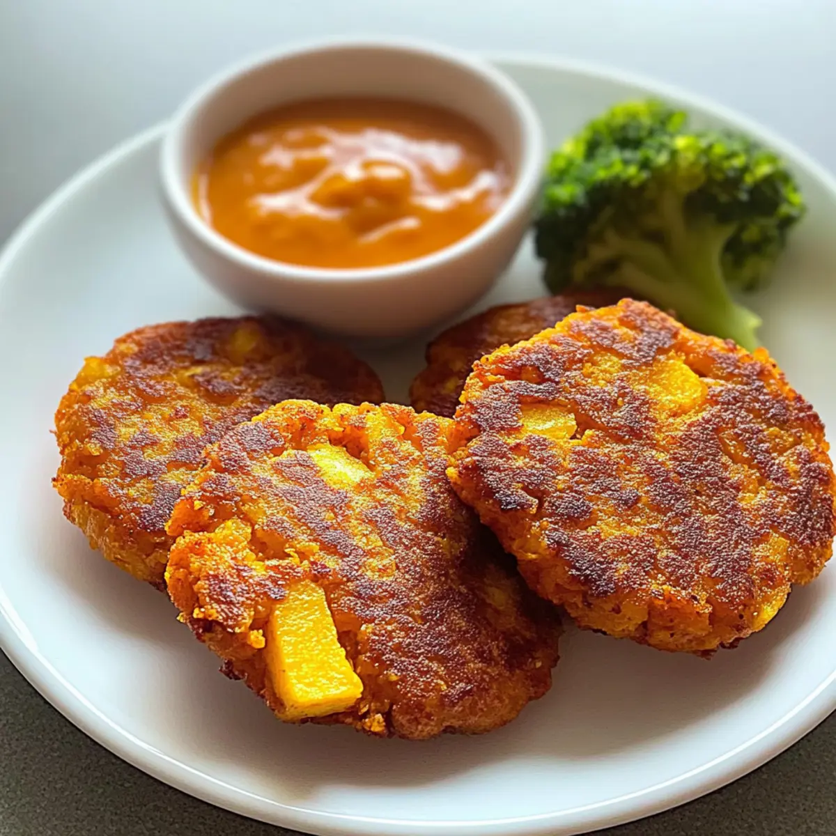 Toddler Sweet Potato & Apple Mini Patties