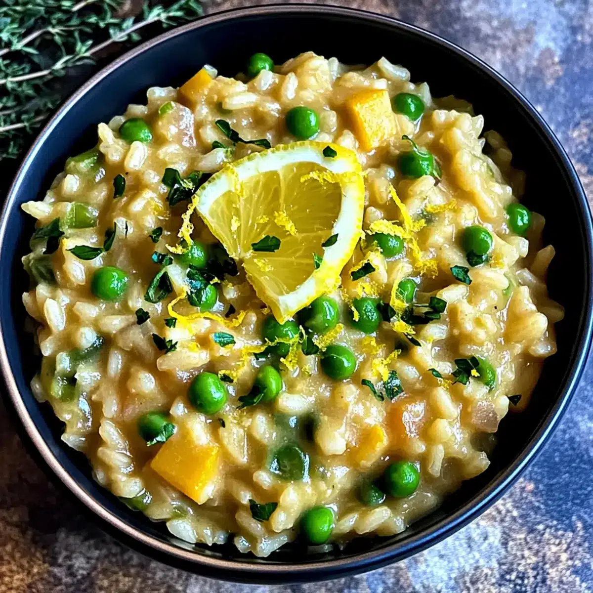 Crockpot Spring Vegetable Risotto
