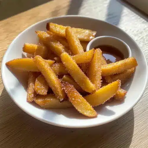 Crispy Air Fryer Apple Fries Recipe