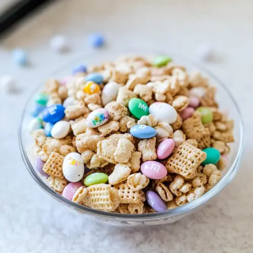 Easter Chex Mix with M&Ms