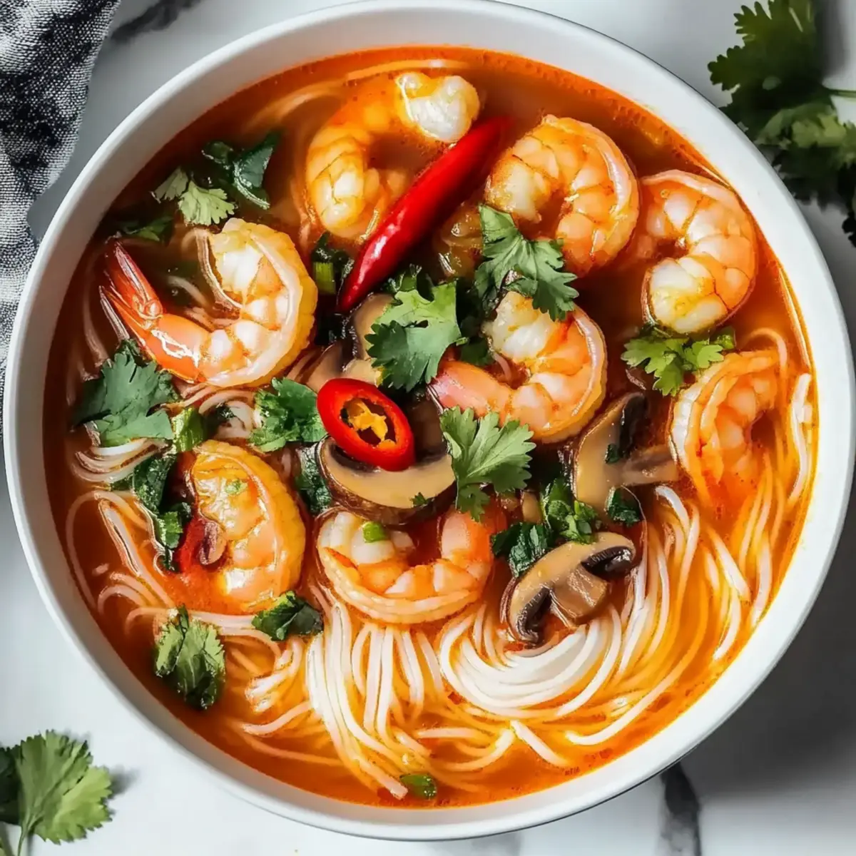 Tom Yum Soup Noodles
