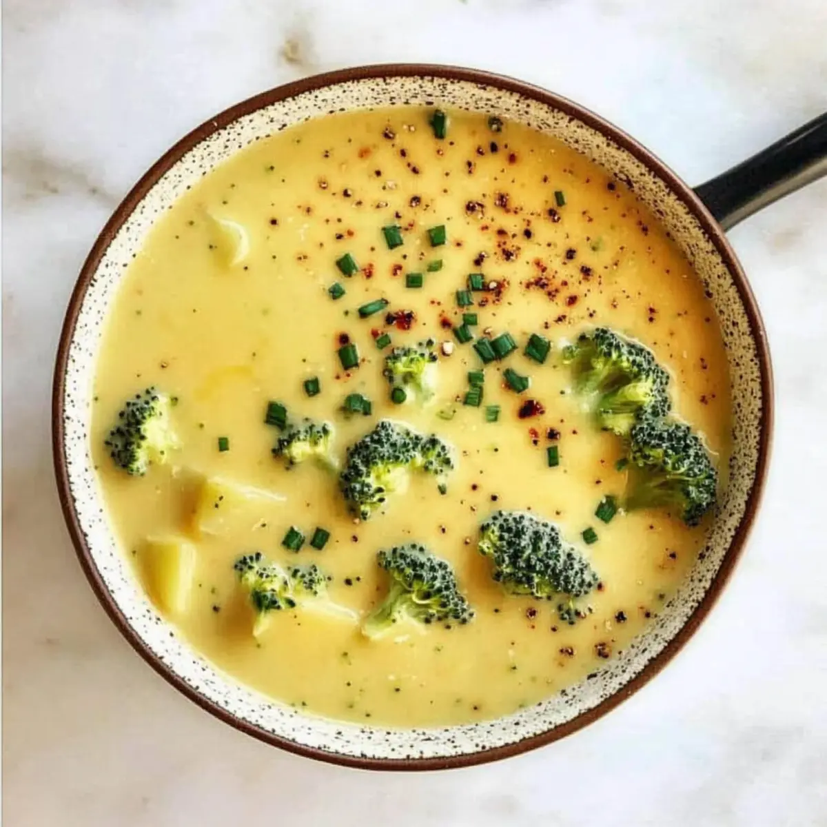 Creamiest Broccoli and Potato Soup