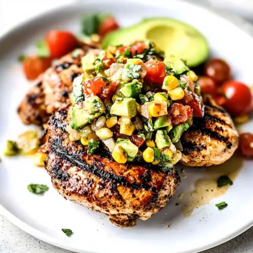 Fiesta Lime Chicken Recipe with Avocado