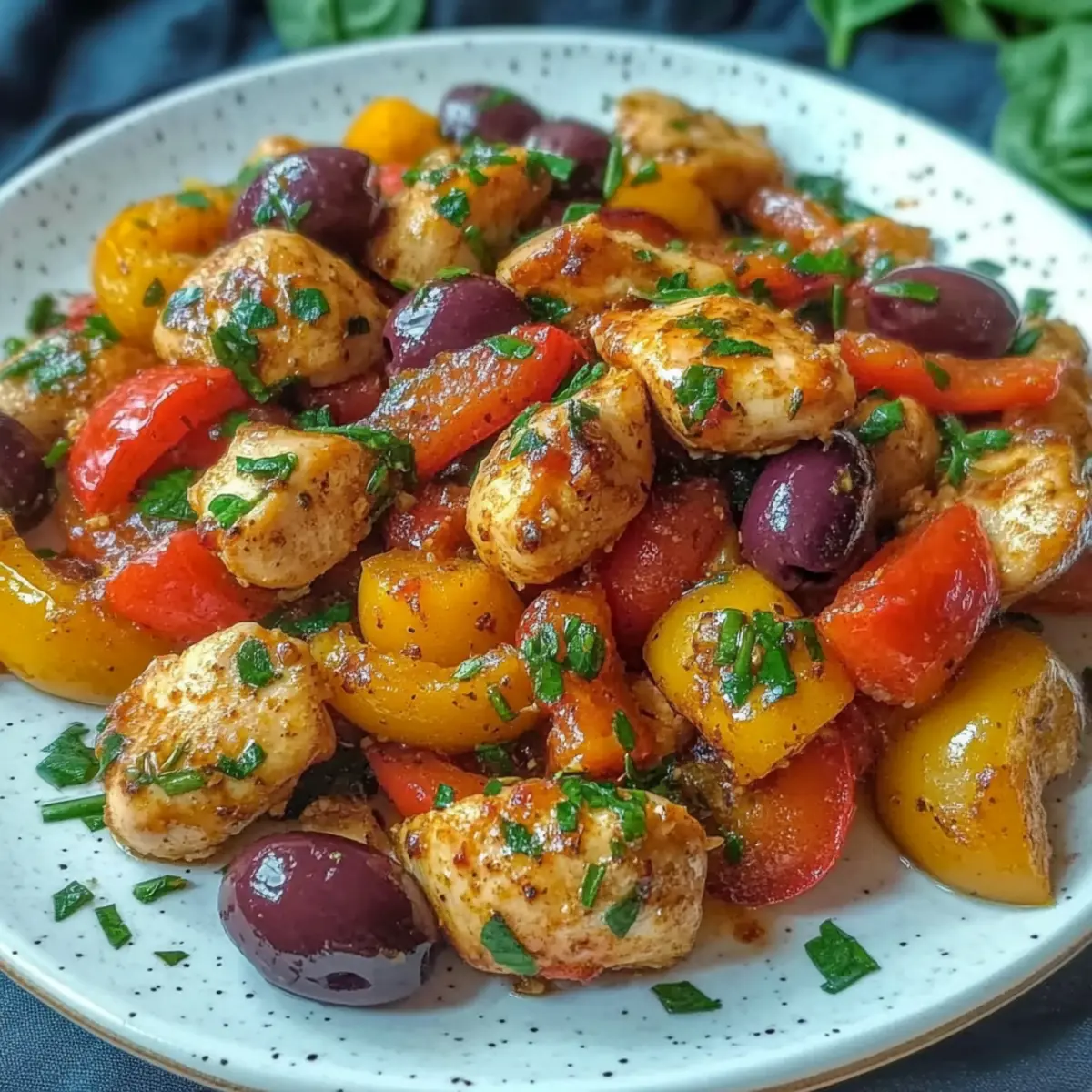 Mediterranean Chicken Stir Fry