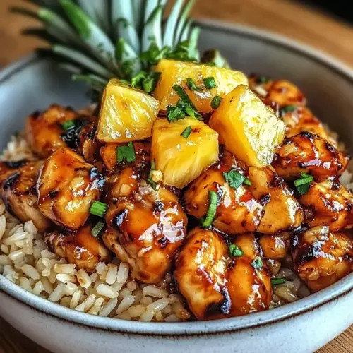 Pineapple Chicken and Rice