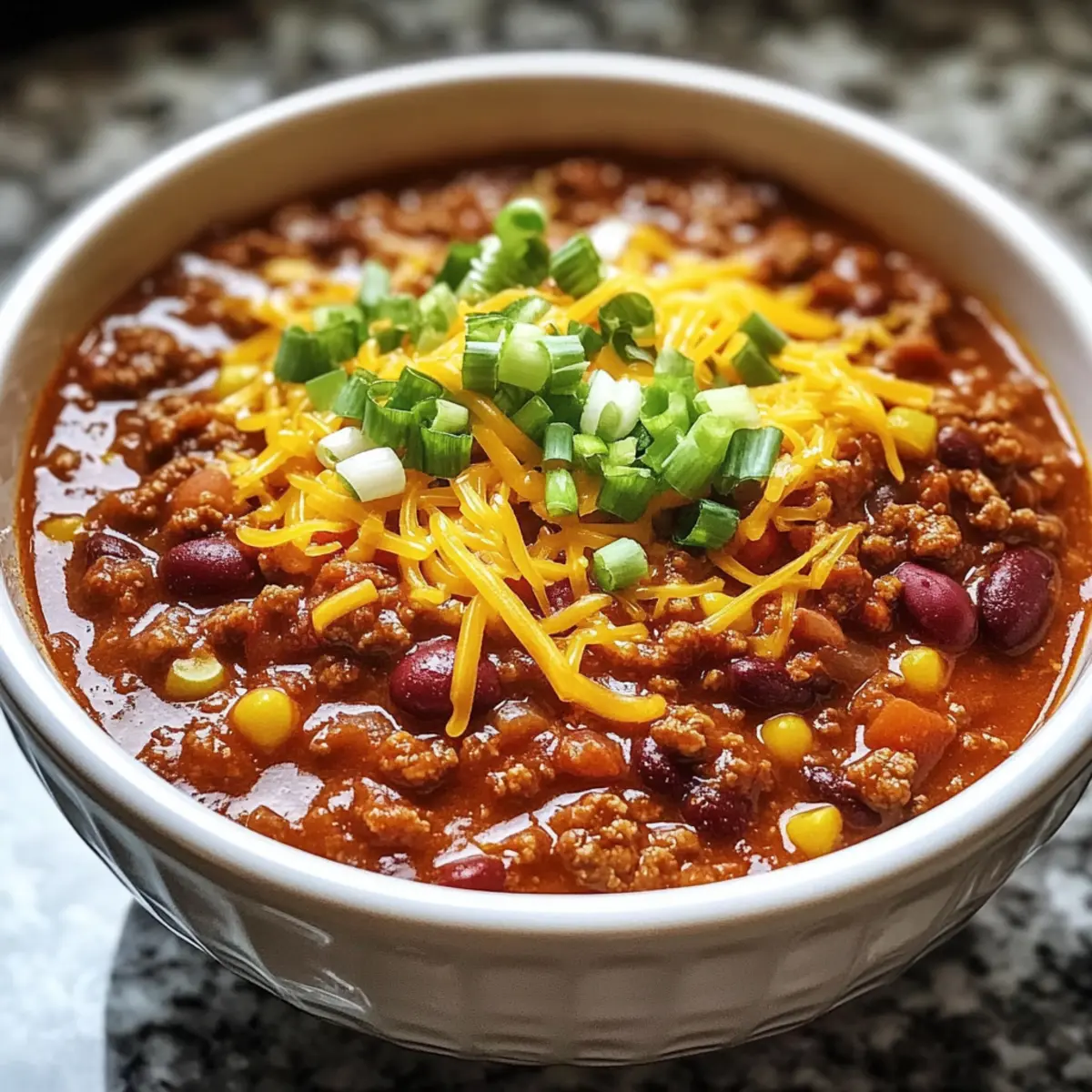 Mouthwatering SlowCooker Chili
